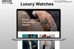 Luxury Watch Retail E-Commerce Web Platform